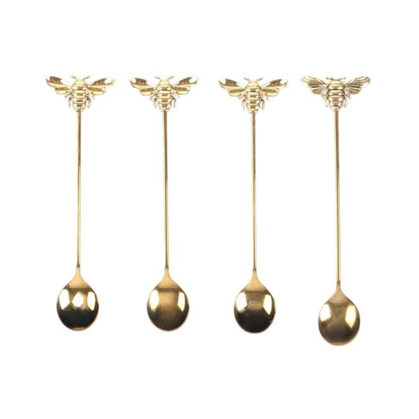 Honey Bee Teaspoon Set - Spiritual Home Decor - View 2
