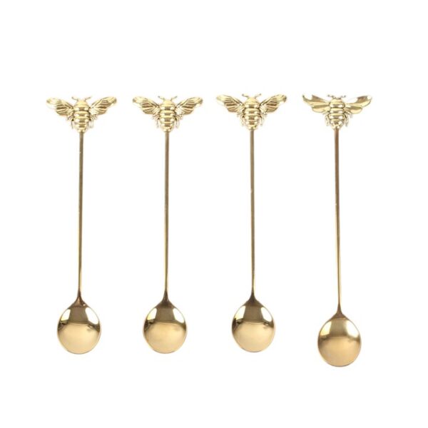 Honey Bee Teaspoon Set - Spiritual Home Decor - View 3