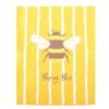 Striped Busy Bee Tote Bag - Spiritual Home Decor - View 4