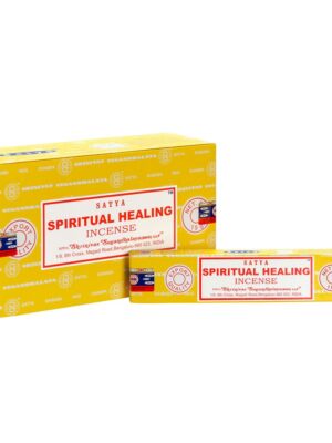 Set of 12 Spiritual Healing Incense Sticks by Satya (12/50) - Aromatherapy