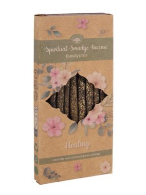 12 Packs of Eucalyptus Healing Spiritual Smudge Incense Sticks - Aromatherapy