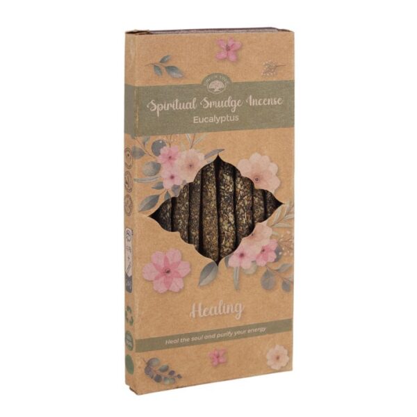 12 Packs of Eucalyptus Healing Spiritual Smudge Incense Sticks - Aromatherapy
