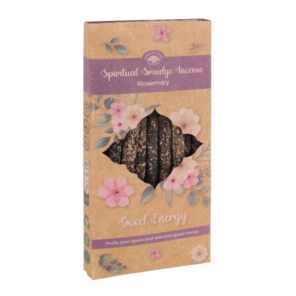 12 Packs of Rosemary Good Energy Spiritual Smudge Incense Sticks 12 Packs of Rosemary Good Energy Spiritual Smudge Incense Sticks - Aromatherapy