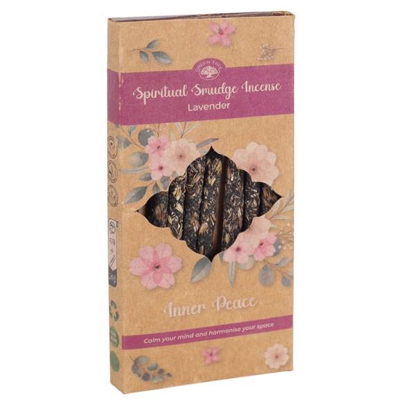12 Packs of Lavender Inner Peace Spiritual Smudge Incense Sticks - Aromatherapy