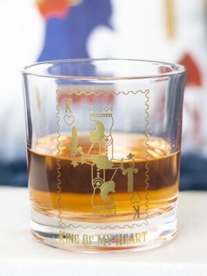 King of My Heart Drinking Glass - Spiritual Home Decor