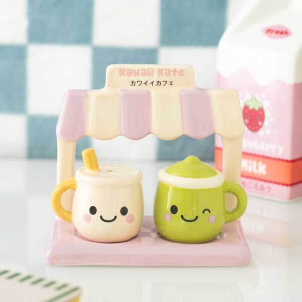 Kawaii Latte Salt and Pepper Shakers Kawaii Latte Salt and Pepper Shakers - Spiritual Home Decor