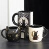 Sitting Magick Black Cat Mug