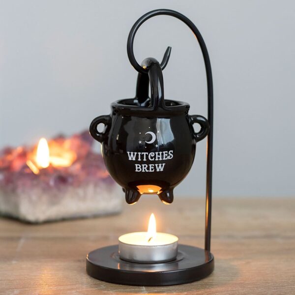 Witches Brew Hanging Cauldron Oil Burner - Witchcraft Ritual