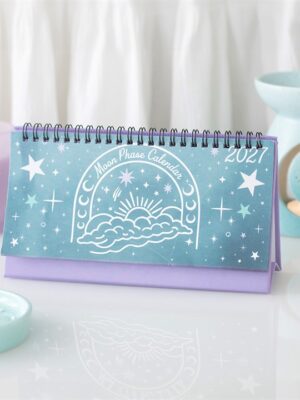 Moon Phase Desk Calendar Moon Phase Desk Calendar - Witchcraft Ritual