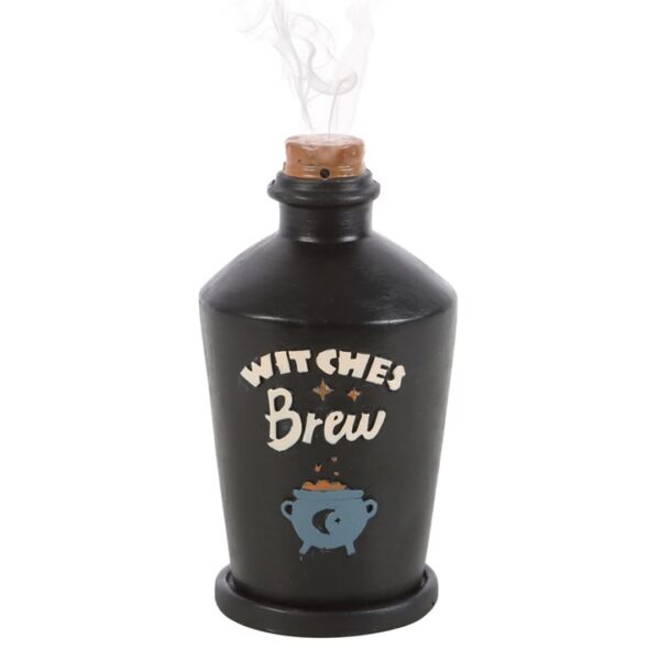 Witches Brew Potion Bottle Incense Cone Burner - Witchcraft Ritual - View 2