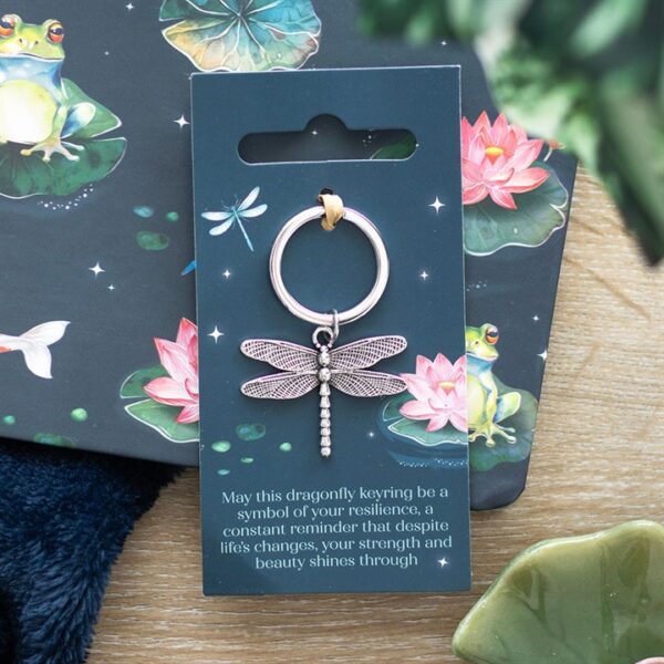 Dragonfly Keyring Dragonfly Keyring - Spiritual Home Decor