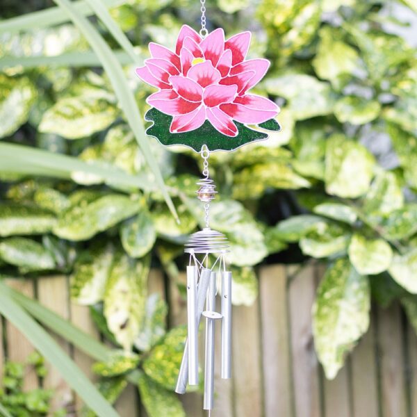 Water Lily Windchime - Spiritual Home Decor