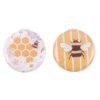 Set of 12 Honey Bee Compact Mirrors in Display - Spiritual Home Decor - View 4