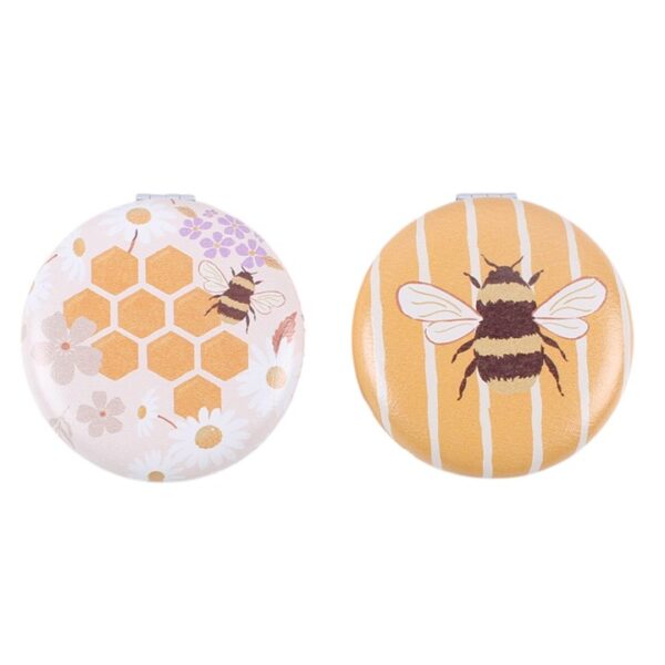 Set of 12 Honey Bee Compact Mirrors in Display - Spiritual Home Decor - View 4