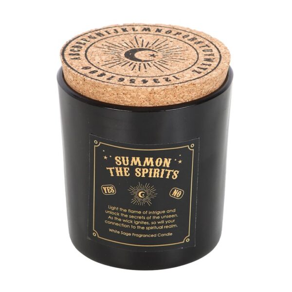 Summon the Spirits Talking Board White Sage Candle - Witchcraft Ritual - View 3