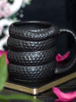 Black Snake Mug - Ceramic Mug