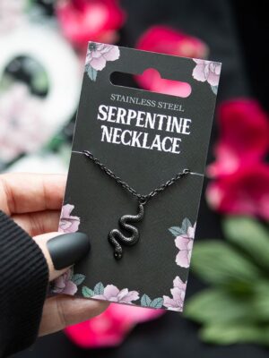 Snake Pendant Necklace - Gothic Decor