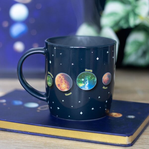 Solar System Heat Changing Mug Solar System Heat Changing Mug - Ceramic Mug