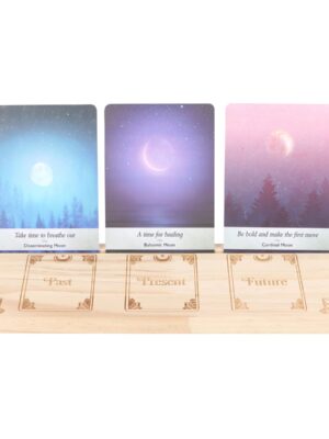 Natural Past Present Future Tarot Card Stand - Gothic Decor