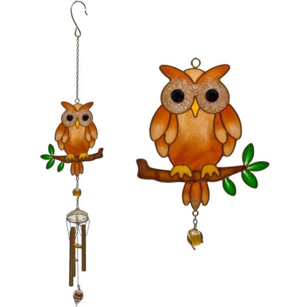 Brown Owl Windchime Brown Owl Windchime - Spiritual Home Decor