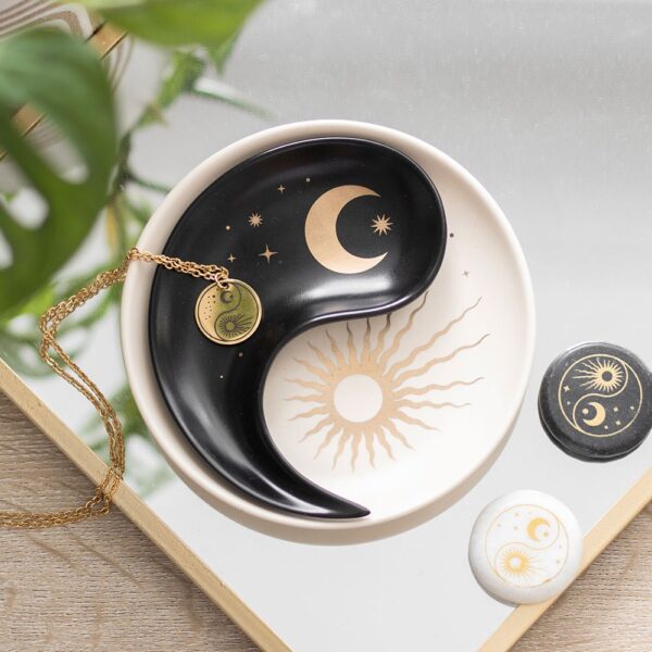 Yin Yang Stacking Trinket Dish Yin Yang Stacking Trinket Dish - Spiritual Home Decor