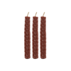 Set of 6 Brown Beeswax Spell Candles - Witchcraft Ritual - View 5