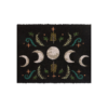 Black Dark Forest Moon Phase Doormat - Witchcraft Ritual - View 3