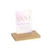 Angel Number Affirmation Cards with Wooden Stand - Angel Figurine
