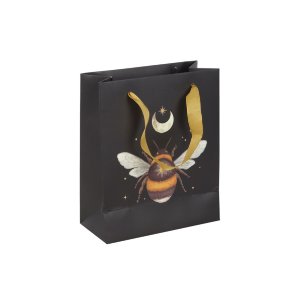 23cm Medium Forest Bee Gift Bag - Gothic Decor - View 4