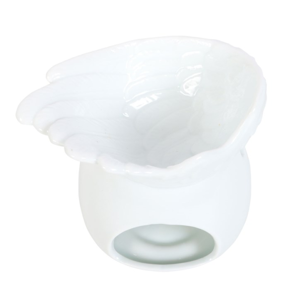 Angel Wing Dish Oil Burner - Angel Figurine - View 2
