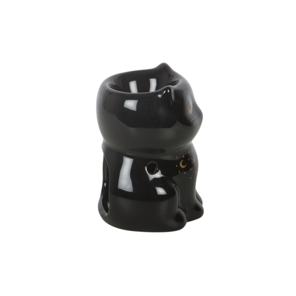 Black Cat Magick Oil Burner