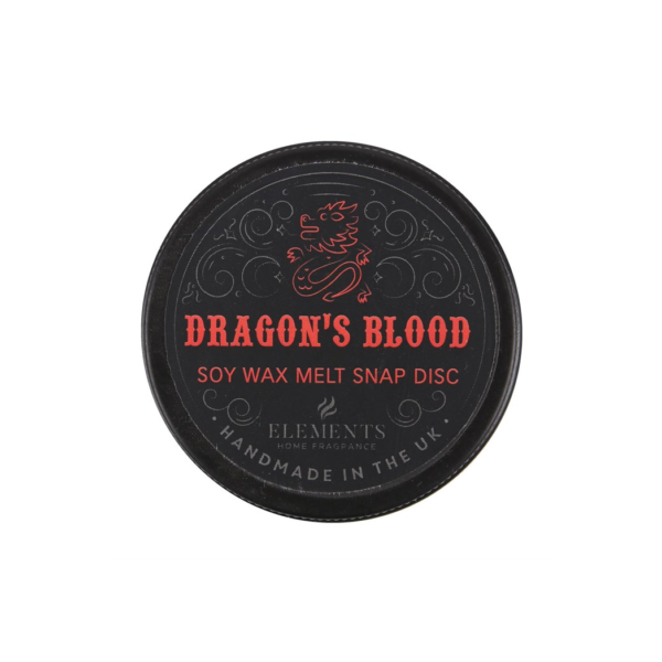 Dragon's Blood Soy Wax Snap Disc - Witchcraft Ritual - View 2