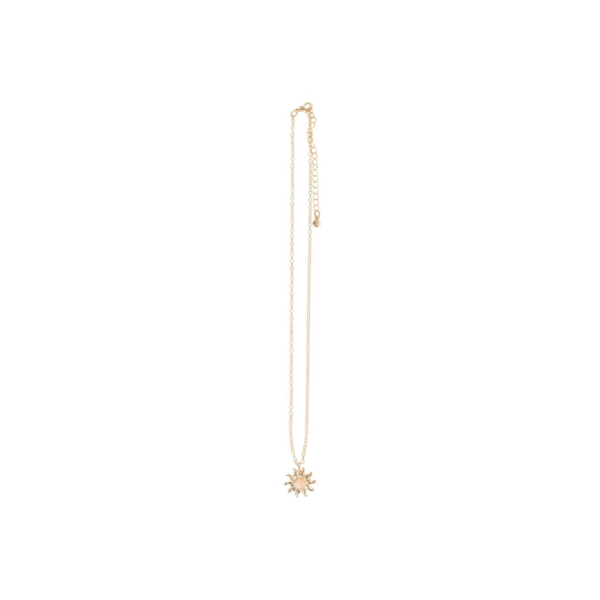 The Sun Celestial Rose Quartz Necklace Card