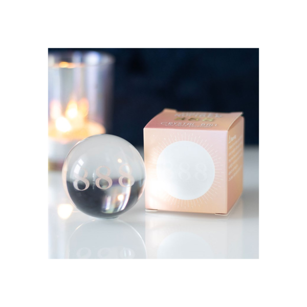 888 Angel Number Crystal Ball 888 Angel Number Crystal Ball - Crystal Healing