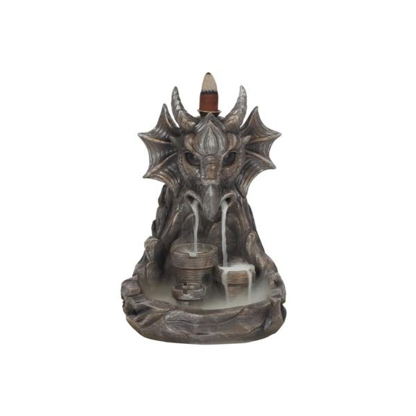 Grey Dragon Backflow Incense Burner Grey Dragon Backflow Incense Burner - Aromatherapy
