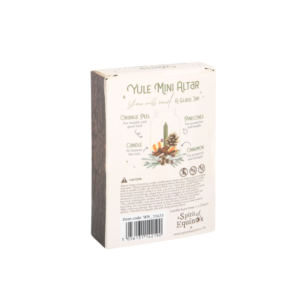 Cedar & Pine Winter Ritual Spell Candles - Witchcraft Ritual - View 4