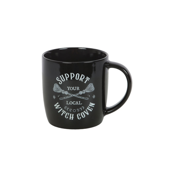 Support Your Local Witch Coven Mug - Witchcraft Ritual - View 4