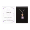 Calming Amethyst Crystal Chip Potion Bottle Necklace - Witchcraft Ritual - View 2