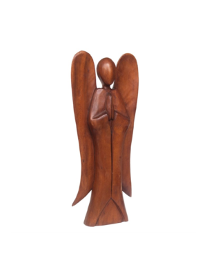 Natural Acacia Wood Angel