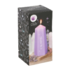 Calming Crystal Candle with Rough Amethyst - Meditation Decor - View 5