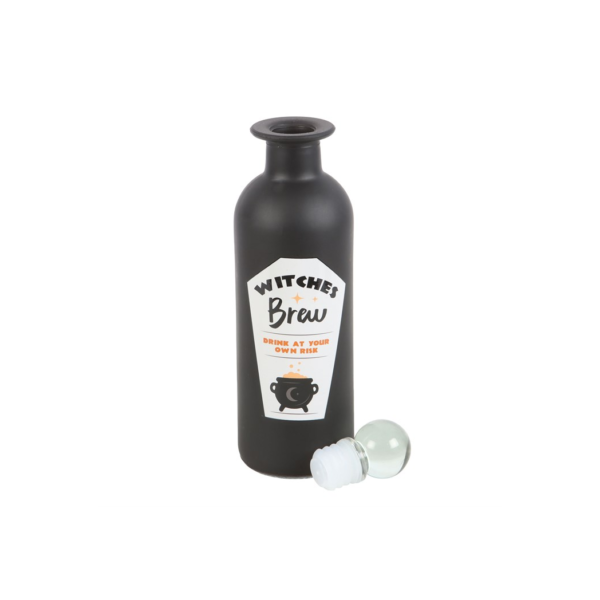 Decorative Witches Brew Glass Potion Bottle - Witchcraft Ritual - View 3
