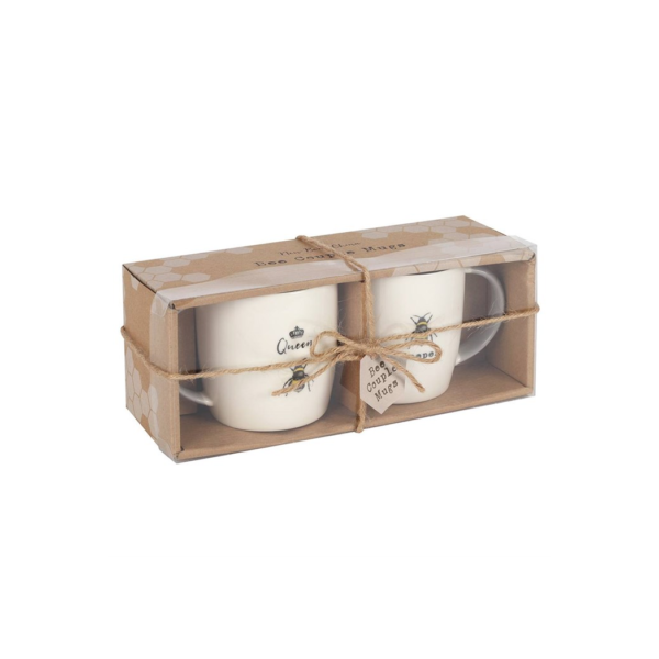 Queen Bee and Bee Keeper Mug Set - Ceramic Mug - View 2