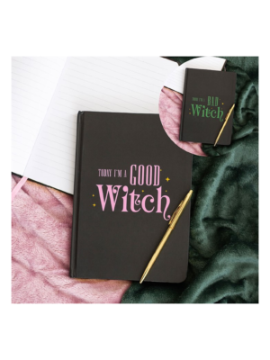 Good Witch Bad Witch A5 Reversible Notebook Good Witch Bad Witch A5 Reversible Notebook - Witchcraft Ritual