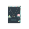 Dragonfly Necklace on Greeting Card - Jewelry - View 2