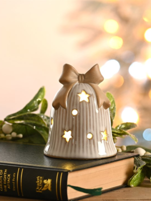 9cm Porcelain Bell Light-Up Decoration - Gothic Decor