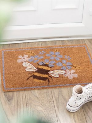 Honey Bee Doormat Honey Bee Doormat - Spiritual Home Decor