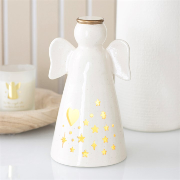 Small LED Light Up Angel Decoration Small LED Light Up Angel Decoration - Angel Figurine