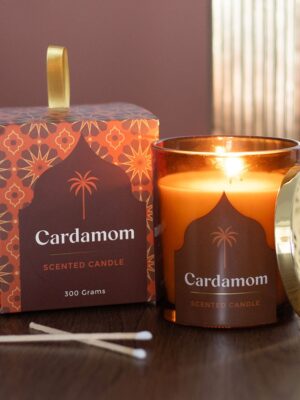 Arabian Nights Cardamom Scented Candle - Aromatherapy