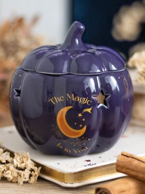 The Magic Is in You Pumpkin Oil Burner - Spiritual Home Decor
