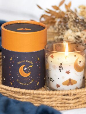 Autumn Magic Spiced Vanilla Candle - Aromatherapy